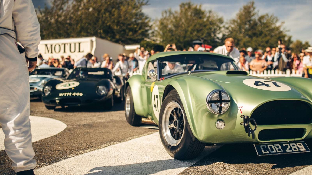 Goodwood Revival Historic Racing Forum attracts motoring legends